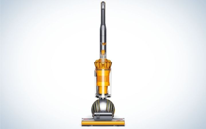  Yellow, electric corded vacuum for hardwood floors