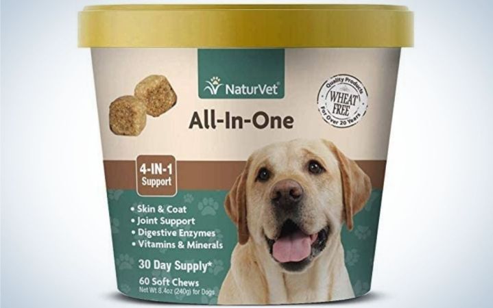  naturvet is the best all in one dog supplement