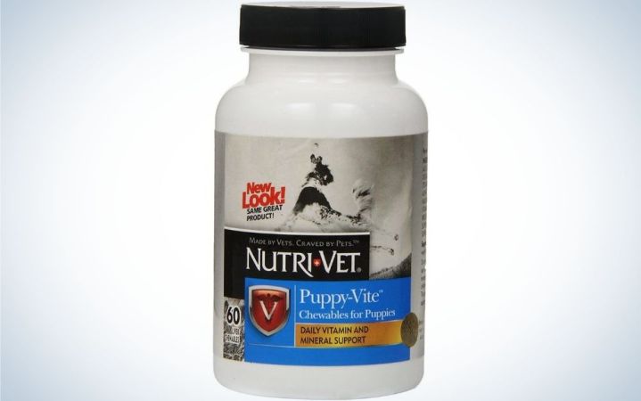  nutrivet is a chewable dog supplement for puppies