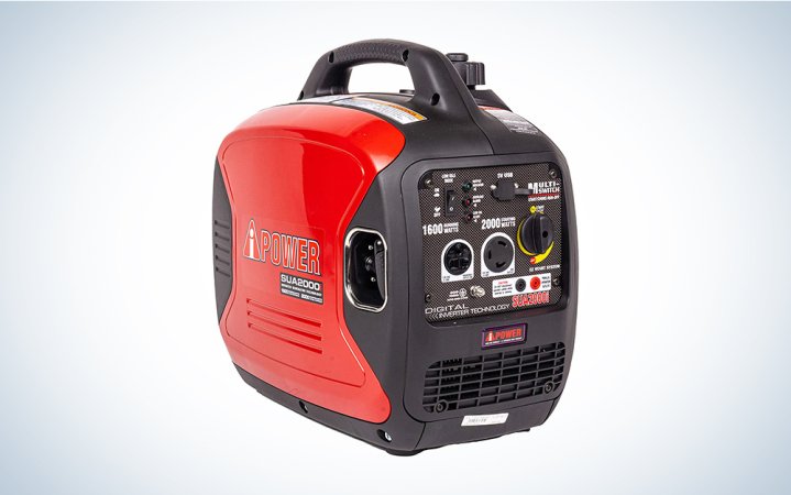  A-iPower SUA2000iV 2000 Watt Portable Inverter Generator is the best gas generator for small appliances