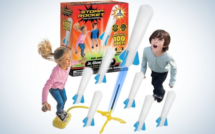  Glow rocket and rocket refill pack for girls and boys 3 years and up