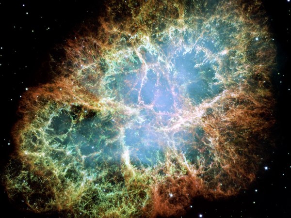 An image of the Crab Nebula