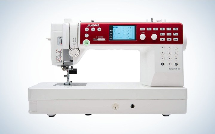  The Janome MC6650 Sewing Machine is the best for quilting.