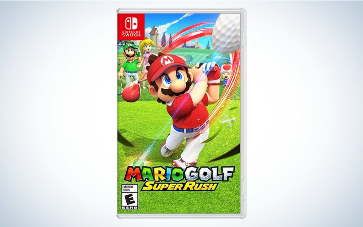  Mario Golf: Super Rush is the best Nintendo Switch game for sitting on a bench in the park.