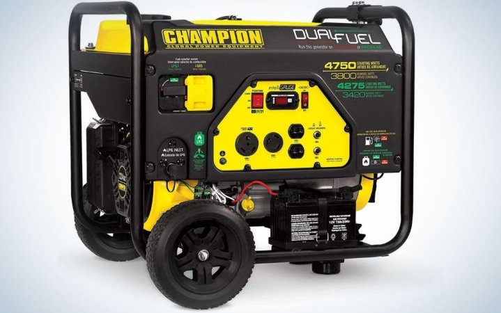  The Champion Power Equipment 76533 Portable gas Generator is the best for preppers.