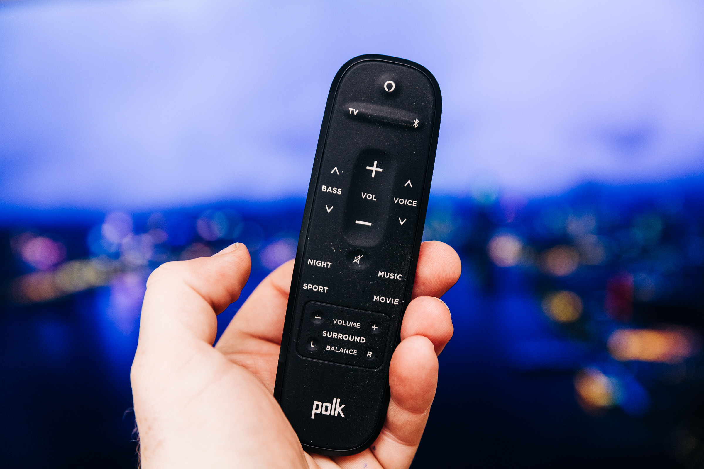 Polk React soundbar remote