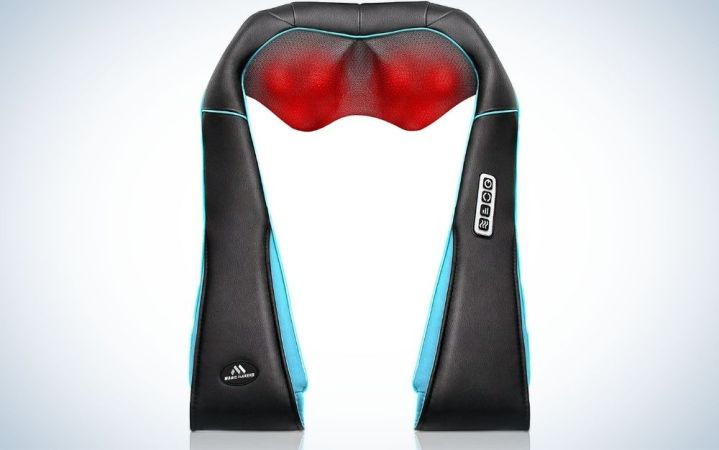  The MagicMaker Shiatsu Neck and Back Massager is the best lower-back massager.