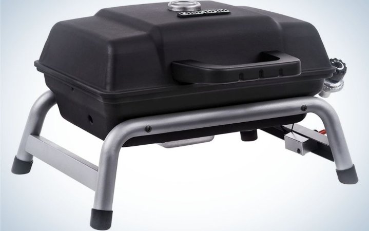  The Char-Broil Portable 240 Liquid Propane Gas Grill is the best gas grill for grillers on the go.