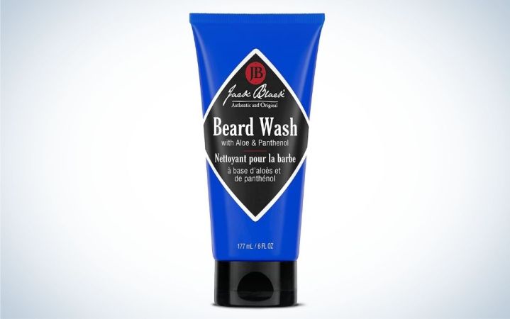  Jack Black Beard wash is the best beard product for keeping whiskers clean. 