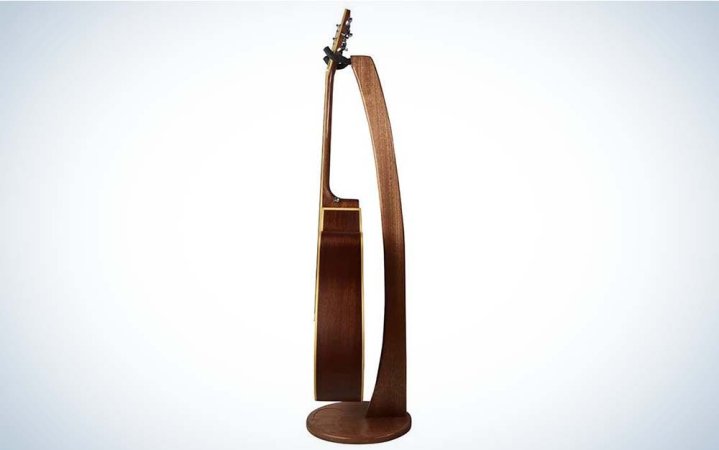  The Ruach Wooden Acoustic Electric Guitar Stand is the best guitar stand.