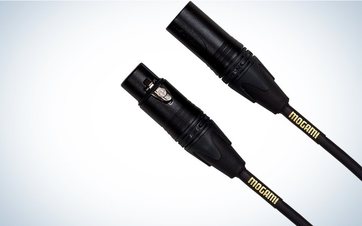  Mogami Studio Gold is our pick for best XLR cables.