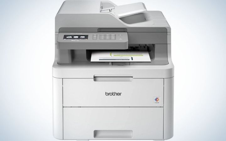  The Brother MFC-L3710W Compact Digital All-in-One Printer is the best copy machine for small businesses.