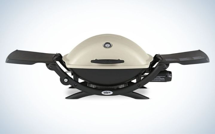  The Weber Q2200 Portable Propane Grill is the best portable grill for tailgaters.