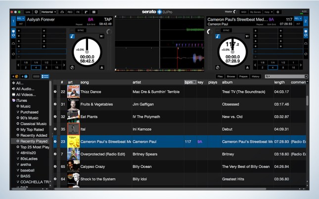 Serato DJ is the best DJ software.