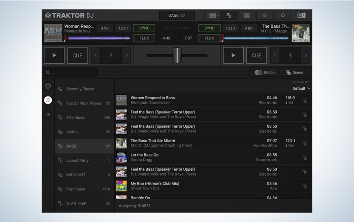  Traktor DJ is the best DJ software.