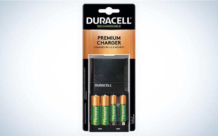  Duracell rechargeable batteries product card