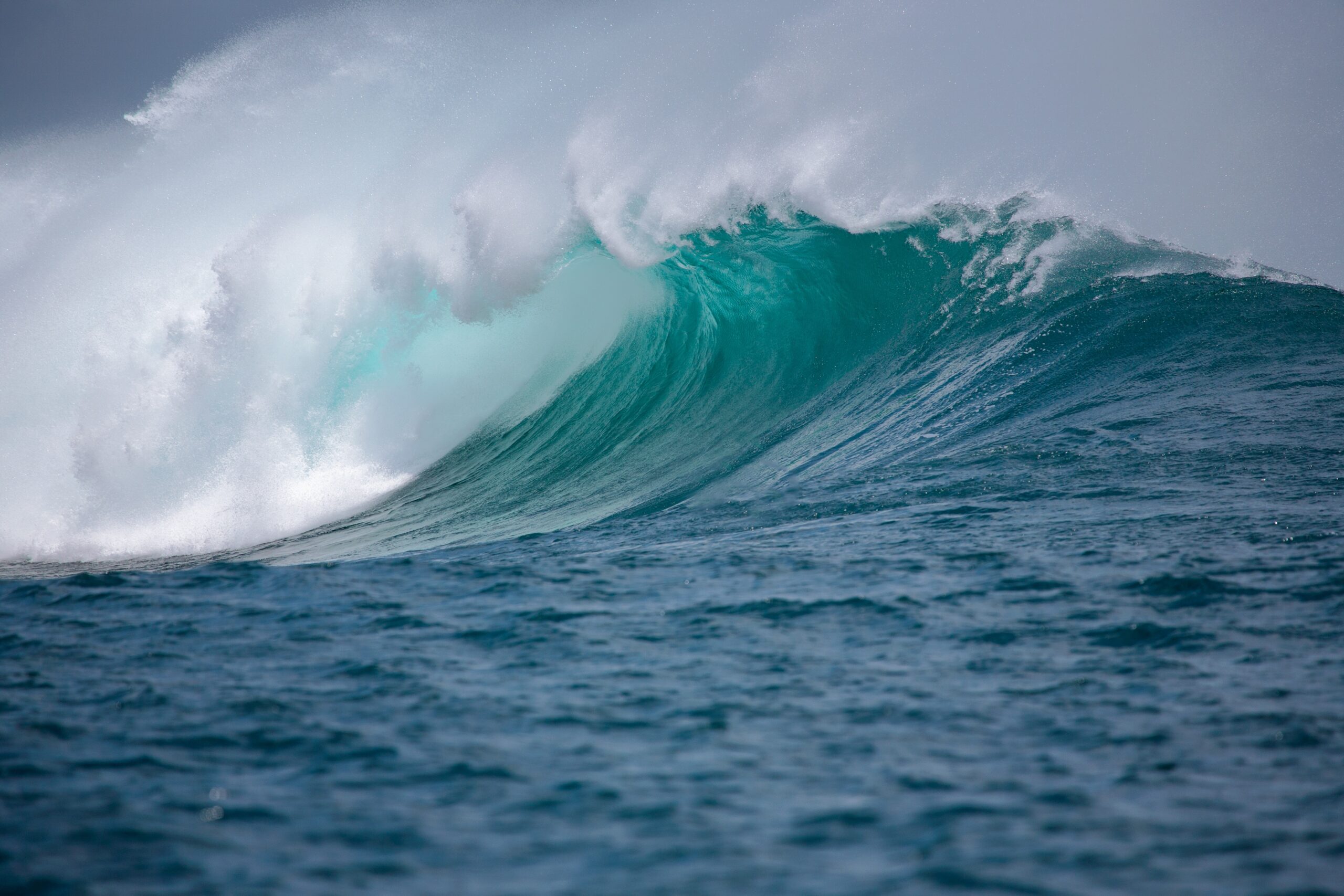 ocean wave crashing