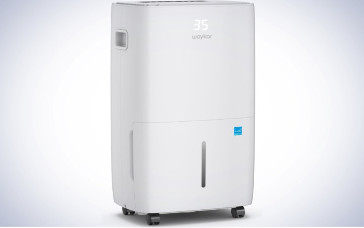  Waykar 130 Pints Dehumidifier on a plain white background.