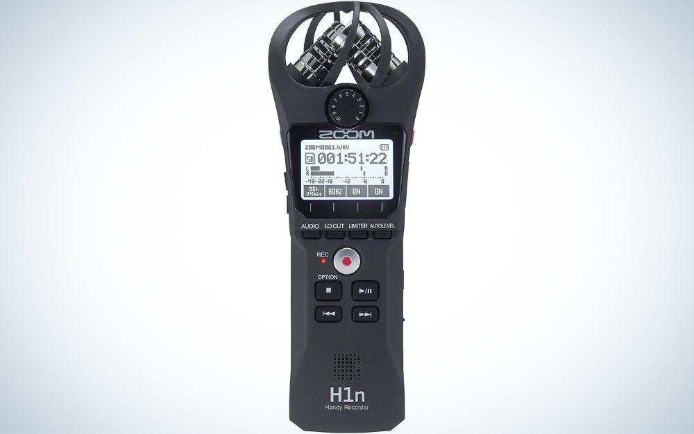  Zoom H1N is our pick for best voice recorder