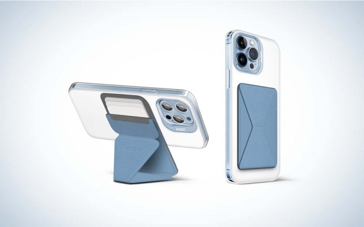  The Moft Case, Stand, and Wallet set is the best iPhone13 case for stands