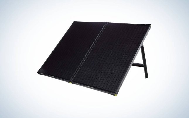 The Goal Zero Boulder 200 Watt Briefcase are the best solar panels