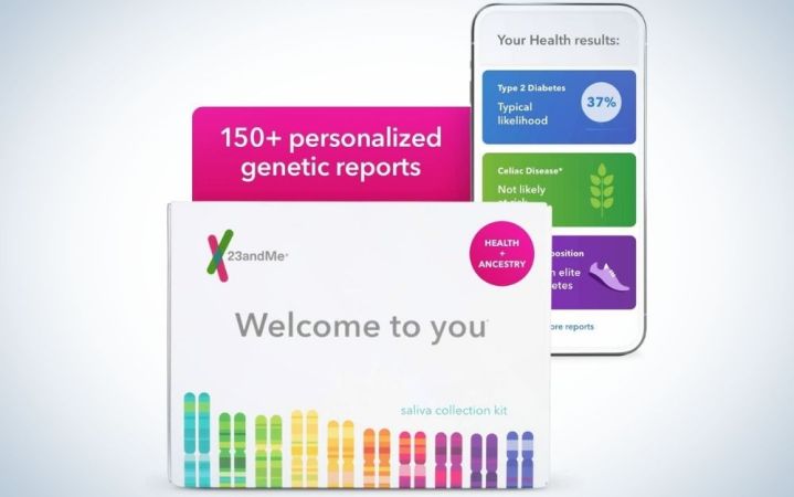  23andMe Health + Ancestry is the best DNA test kit overall.