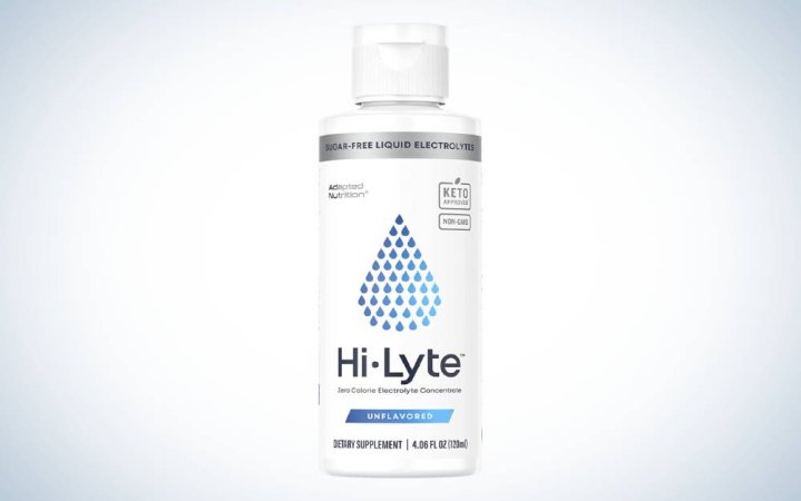  Hi-Lyte is the best electrolyte drink that's sugar free.