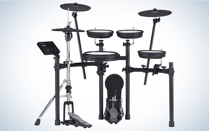  Roland TD-07DMK is our pick for the best electronic drum set.