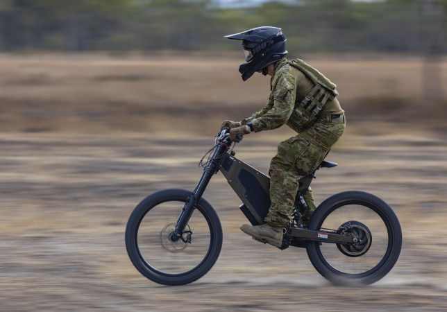 Australian soldiers are testing out stealthy e-bikes for scouting missions