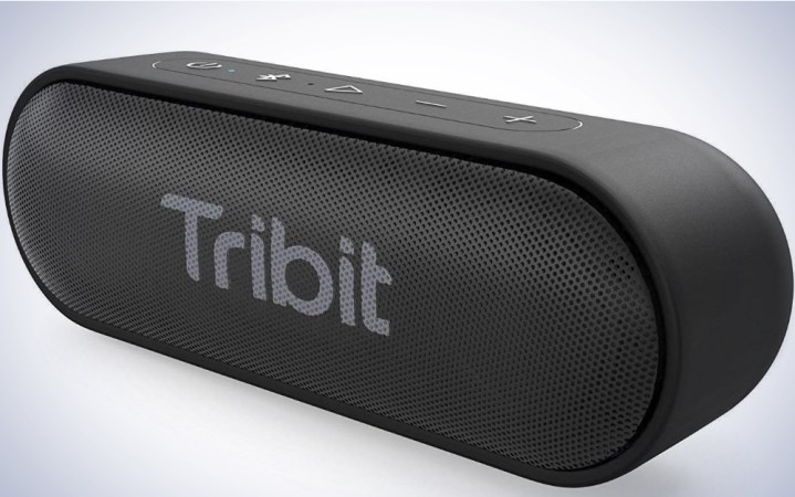  Tribit XSound Go Bluetooth Speaker on a plain white background.