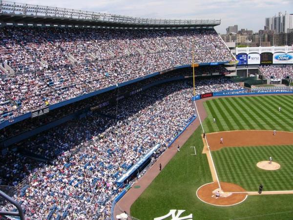 New York Yankees baseball game stadium