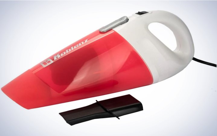  Koblenz Corded 120-Volt Hand Vac on a plain white background.