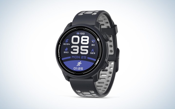  The Coros Pace 2 fitness watch product shot against a white background