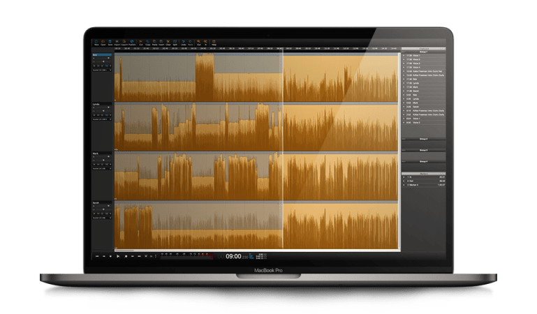  Hindenburg is the best recording software.