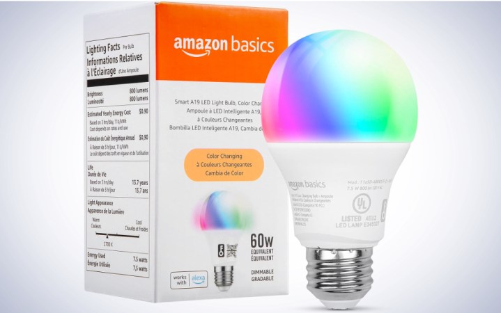  Amazon Basics Smart Light Bulb