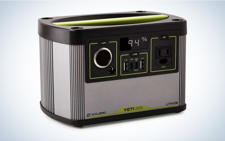  The Goal Zero Yeti 200X Portable Power Station is the best electric generator for devices