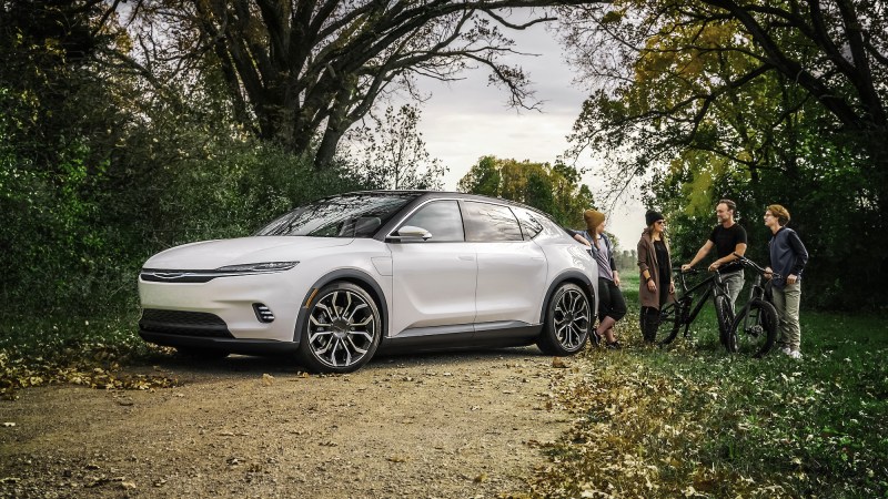 an electric Chrysler car