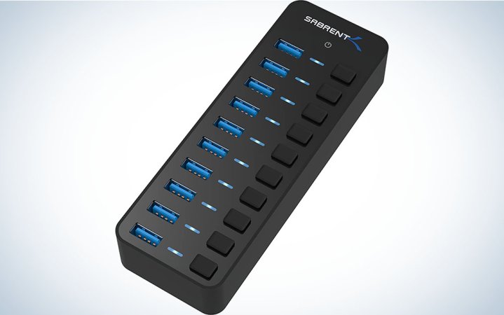  The Sabrent USB Hub is the best for desktops.