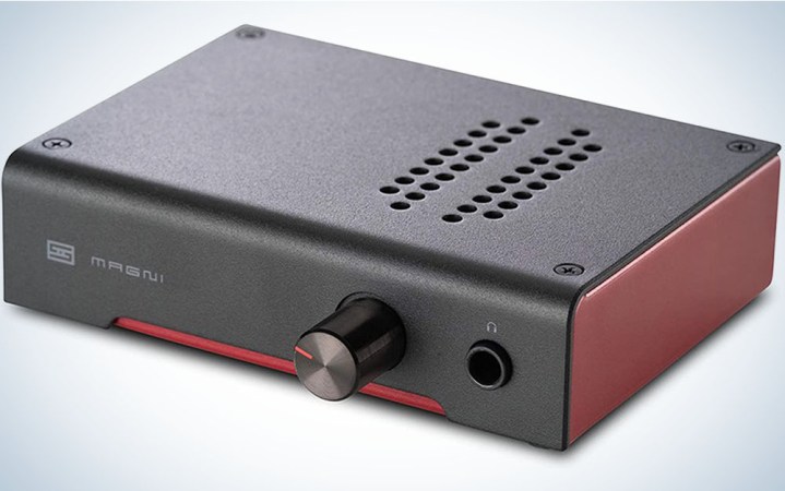  Schiit Magni Headphone Amplifier on a white background