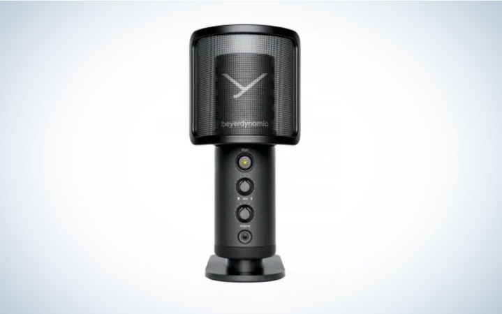  FOX Professional USB studio microphone on a white background