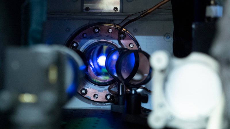 An atomic clock at the National Institute of Standards and Technology's JILA.