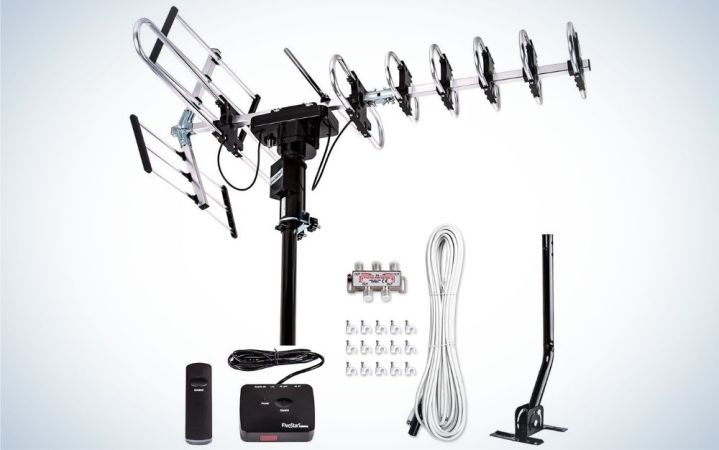  Five Star Outdoor Digital Amplified HDTV Antenna is the best long-range outdoor TV antenna.