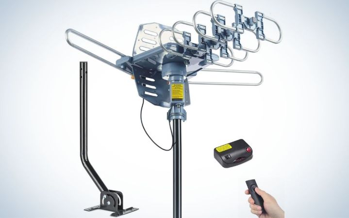  PBD Digital Outdoor is the best motorized TV Antenna.