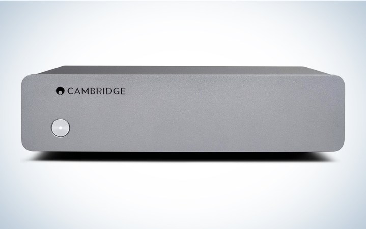  Rectangular brushed aluminum Cambridge Audio Alva Solo phono preamp