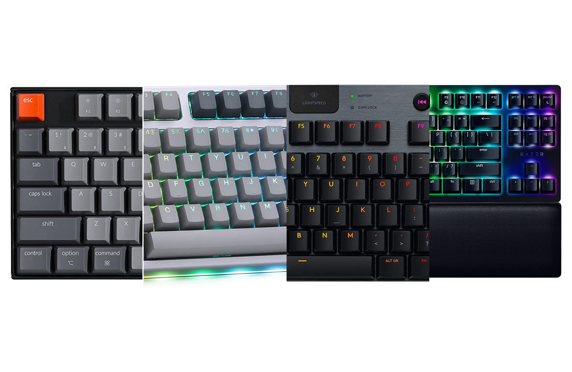 The best TKL keyboards composited