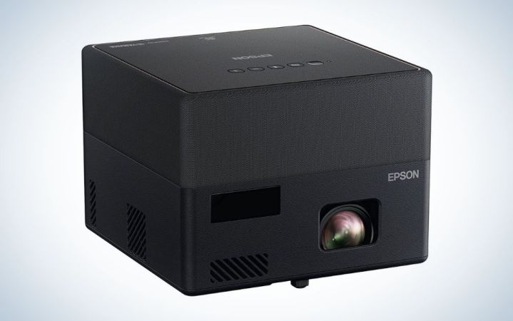  Epson EpiqVision Mini EF12 is the best rooftop outdoor projector.