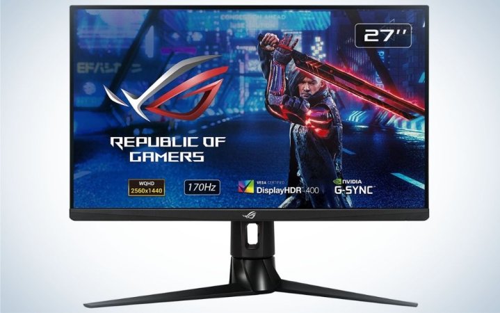  ASUS ROG Strix 27” is the best monitor for gaming for eye strain.