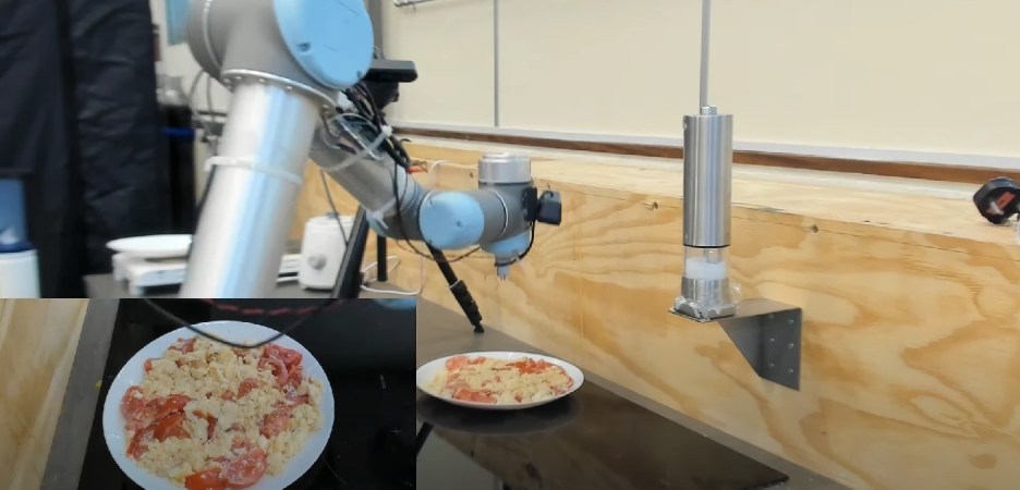 The University of Cambridge chef robot.