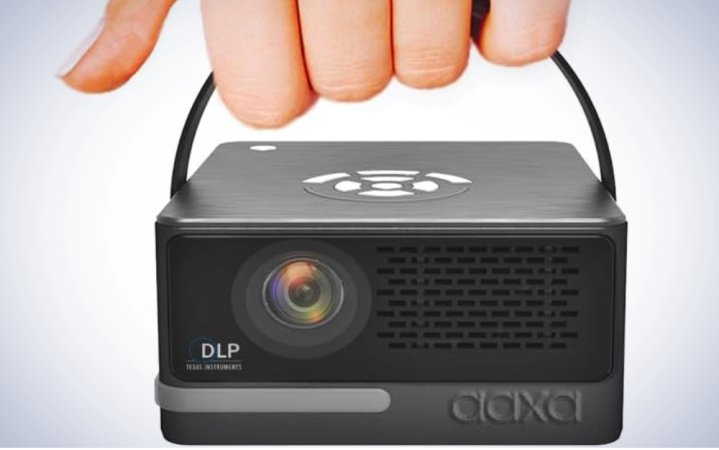  AAXA P6 Pro Projector on a plain white background.