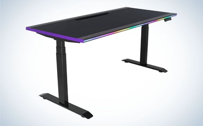 Cooler Master GD160 ARGB is the best computer gaming desk.